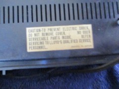 Vintage LLOYD&rsquo;S Solid State 2 Speaker Clock Radio Model 9J45G-37A Works Tested