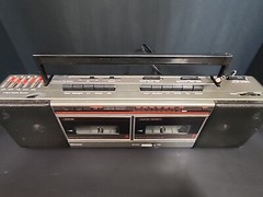 Vintage Sears SR3000 Series FM/AM Stereo Receiver Dual Cassette One Recorder