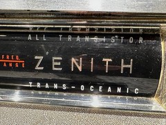 ZENITH Trans-Oceanic 1960&rsquo;s FM-AM Multiband Royal 3000-1 Radio w/ Power Supply