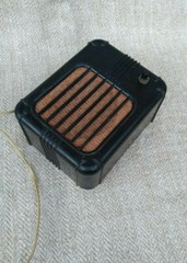 Bakelite Vintage Radio-Speaker Desna USSR Full Working 1951