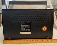 Vintage Hanimex Multiband Radio Receiver Model 7640 AM FM CB Hong Kong AS IS