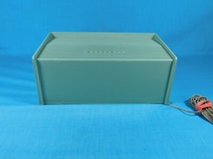 VINTAGE 1960-62 MATSUASHITA NATIONAL PANASONIC SPEAKER MODEL SPT-641 TURQUOISE