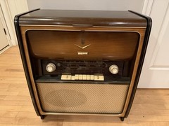 💙Rare 1957-58 Grundig Majestic 7005 Radio/Phono Receiver Vintage Gorgeous!!