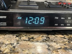 Vintage Magnavox Clock Radio Telephone Hands-Free Speaker Landline Ready VIDEO