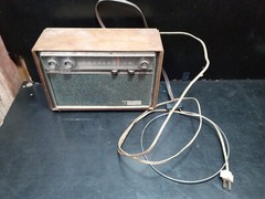 Vintage GE General Electric Dual Speaker Solid State AM/FM Radio Tuner