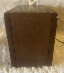 Vintage RCA Radio Solid State AM/FM Long Range walnut TRF RZC 275W Japan VIDEO