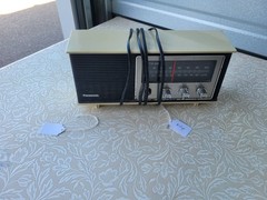 Vintage Panasonic AM/FM Tabletop Radio – Retro Solid State Radio