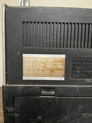 Sears 174.22500500 Multiband Radio – AM/FM Works, SW/Other Bands Untested
