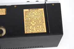 Vintage Magnavox Solid State Alarm Clock Radio Model FM16 Black