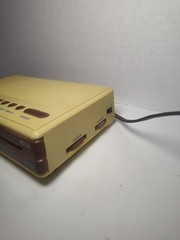 Vintage Sears AM/FM Digital Alarm Clock Radio Model 225.23155 Tested Works