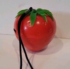 Vintage 1970&rsquo;s Computron Strawberry Tunes Novelty AM Radio Made In Hong Kong