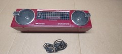 Vintage Radio Retro 1980&rsquo;s Sears Roebuck Co SR-3000 Series Red Boombox Cassette!