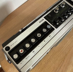 Near Mint! 1970s Sony Radio Cassette Player Cf-1980 Mark5 Boombox Maintained JP