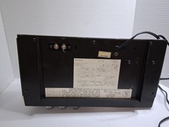 Vintage Realistic Chronomatic-218 AM/FM Stereo Alarm Clock Radio Woodgrain Teste