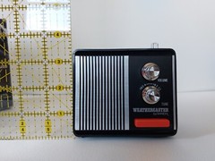 Vintage Randix Weathercaster WB 34 Radio with Box, Battery Powered, Functions!