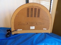 Randi OTR-98 Brown Wood-Tone AM/FM Radio Receiver-WORKS