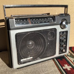 VINTAGE GENERAL ELECTRIC SUPERRADIO II 7-2885F LONG RANGE AM/FM TESTED WORKING