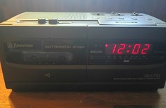 VTG Emerson AK2756 AM FM Clock Radio Cassette Player – Retro Alarm Clock