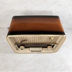 Vintage Telefunken Jubilate 5161W West German Tube Radio 1950s 60s RARE WORKS!