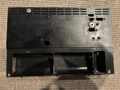 Braun Radio Germany. T1000 T 1000 Battery Holder Case Back Chassis. Parts Repair