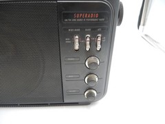Vintage GE SupeRadio AM FM Hi Performance Wide Band 7-2887A TESTED WORKING