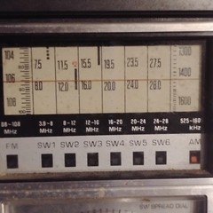 Panasonic DR-2200,Short Wave Radio 8 Band Radio Am/FM Will Play Plug In !