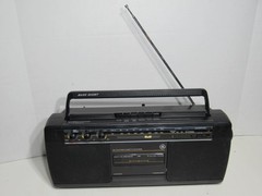 Vintage GE 3-5454B AM/FM Stereo Cassette Boombox Bass Boost Radio Tested