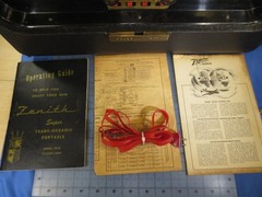 ZENITH TRANS-OCEANIC G500 5G40 Vintage Shortwave Ham Radio receiver (YouTube!)