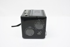 Vintage IMA CR-340 Cube Clock AM/FM Cassette Player Retro Style