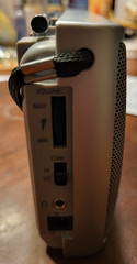 Vintage Portable Silver Box Radio Shack AM/FM/PPL Clock Radio #12-898 ~ 1 OWNER!
