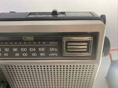 Vtg Panasonic AM FM Portable Radio Cassette Player #RX 1230 Works Parts/Repair