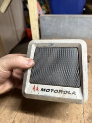 CD Civil Defense Military Motorola Motrac Tube Radio Receiver Speaker TU324 Part