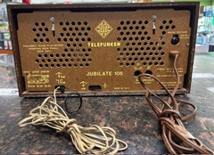 Vintage! Telefunken Jubilate 105 Tube Yable Radio 50&rsquo;s/60&rsquo;s Germany/Italy