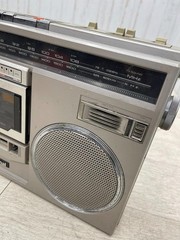 Showa Retro National Boombox RX-5100 Powered on, Working Condition: Poor
