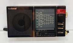 National Panasonic RF-9L Multi-Band Radio FM LW MW SW1 Tested Working See video