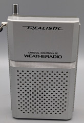Vintage Realistic 12-151A Crystal Controlled Pocket Weather Radio Tested Works