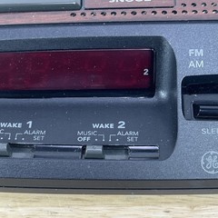 Vintage GE FM/AM Digital Clock Radio Model 7-4621A Dual Alarm Fully Functional
