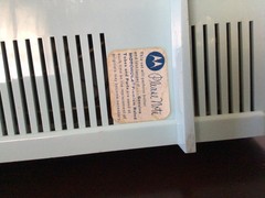 VINTAGE, 1960’S, MOTOROLA TABLETOP CLOCK RADIO, AZURE BLUE, MODEL C18B 23!!!