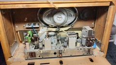 Vintage 1958 Grundig 2066 Px Table Radio West Germany AM-FM-SW Tested Works