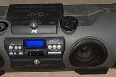 JVC Kaboom RV-NB1 Stereo Radio – Boombox CD & Aux Works Fine – Tape Doesn’t Work