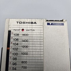 TOSHIBA Pocket Radio RP-S9 Japan AM/FM Stereo / Mono Walkman Tested And Working