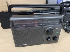 Vintage AM/FM Radio Cassette Alarm Clock Lot Sony Coby Proton Radio Shack Tandy