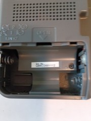 VINTAGE PANASONIC AM/FM 2-BAND RECEIVER RF-P50 W/STRAP-WORKS