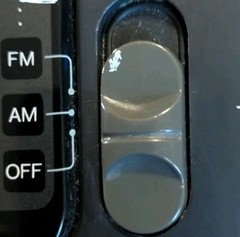 Vintage Panasonic RF-544 Fm/am Portable Radio