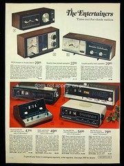 1973 MCM RCA Lloyds Vintage Digital Clock AM/FM Radios Print Advertising 552A