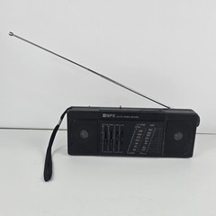 Vintage GPX AM/FM Stereo Receiver Mini Boombox Portable Radio Model A270 Black