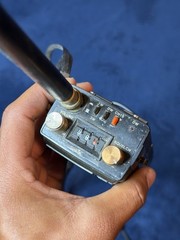 Vtg Westmarine General Electric Handheld Radio Vhf W Cigarette Adapter