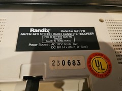 Randix Porto Stereo MCR45 AM/FM Radio Cassette Recorder Tested