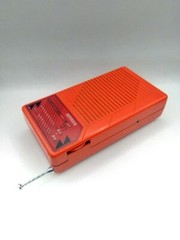 Vintage Radio Ranger Model RG-26 AM FM Made In China Red Radio Good Working Rare