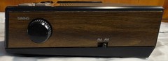 Vintage General Electric AM FM Clock Radio Cassette Player GE 7-4956B WORKS